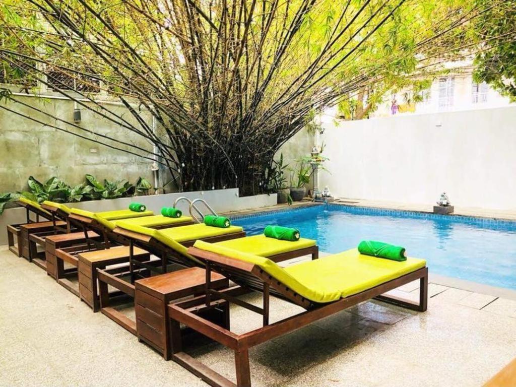 Hotel Bamboo9 Boutique Phnom Penh Exterior foto