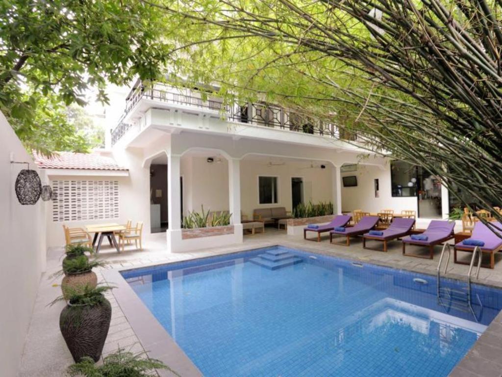 Hotel Bamboo9 Boutique Phnom Penh Exterior foto